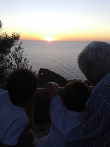 Foradada con nietos 1